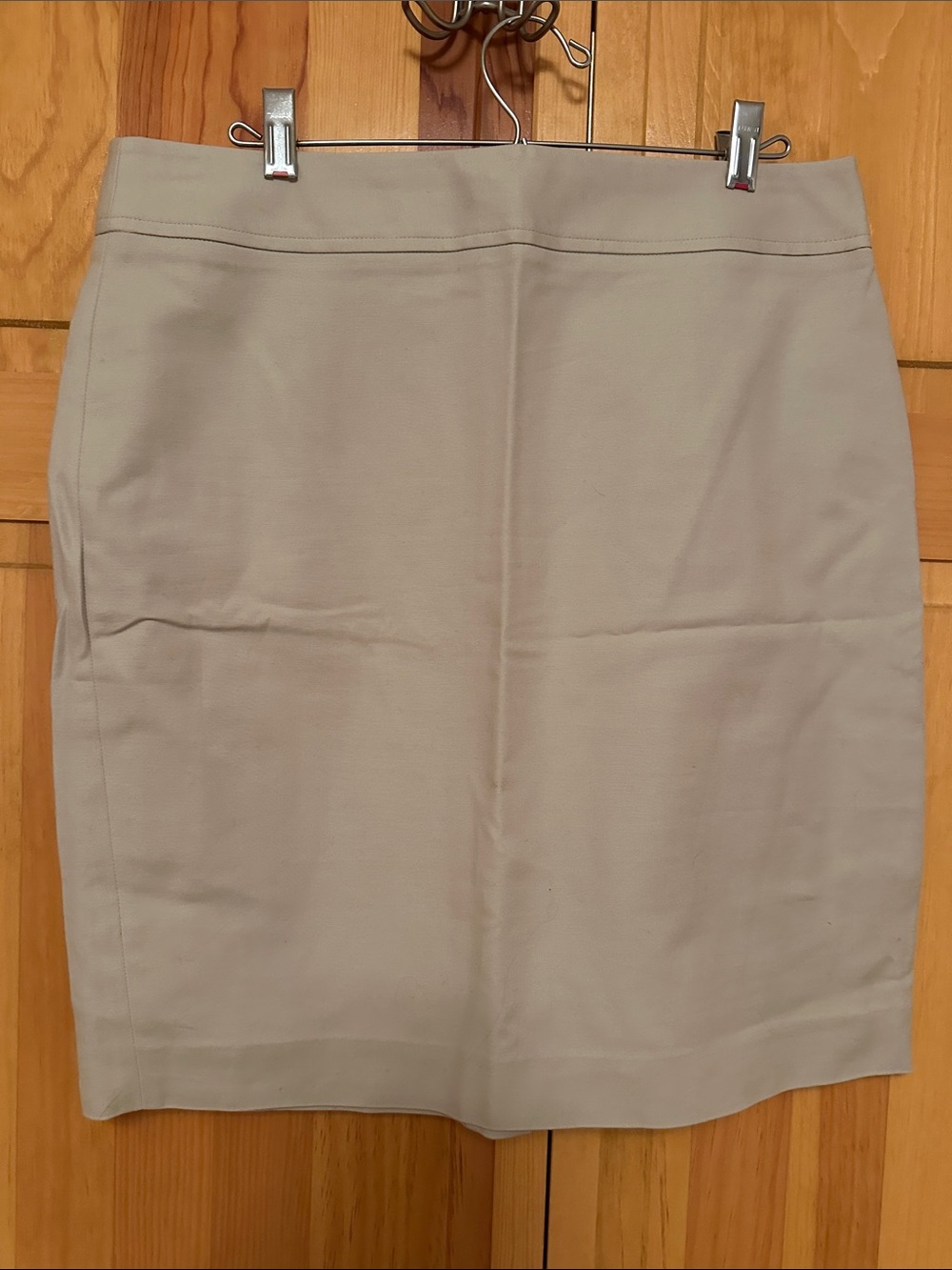 Banana Republic Neutral Beige Pencil Skirt